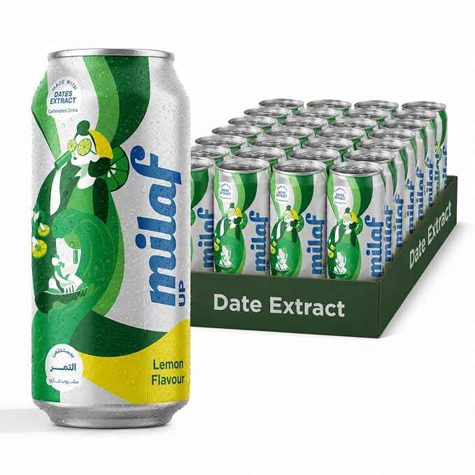 MILAF UP 8.1 FL OZ , PACK OF 24,LEMON FLAVOR