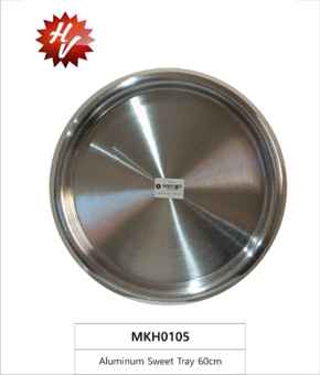 ALUMINUM SWEET TRAY 60CM (QTY/CTN 12.00  300)
