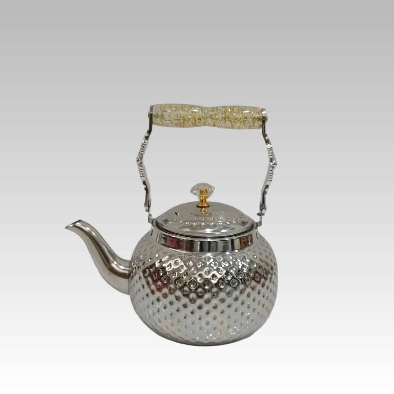 SILVER S/S KETTLE WITH FILTER SCREEN 2L (QTY/CTN  36PC(S))