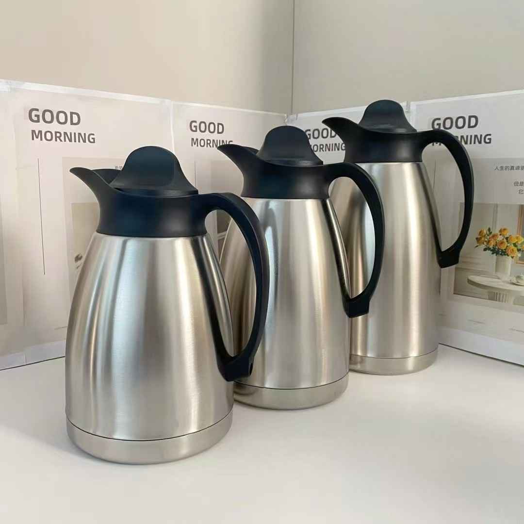 SILVER S/S THERMOS 2L (QTY/CTN  24PC(S))