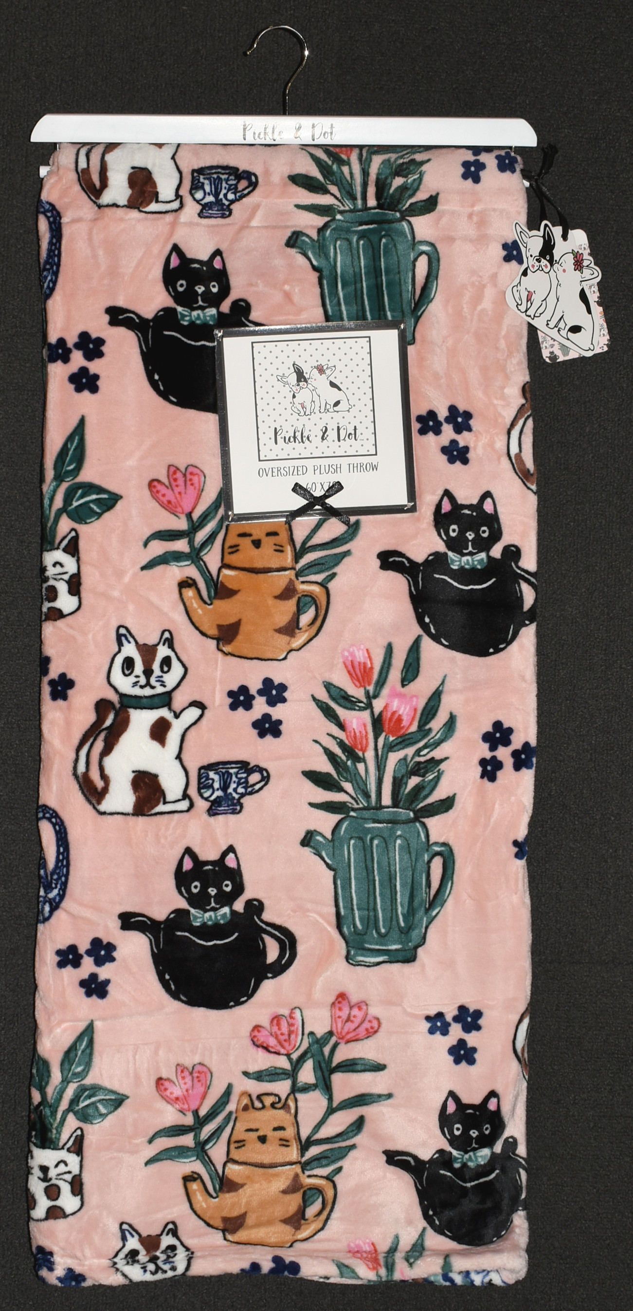 THROW, FLANNEL PLUSH, 60X70,