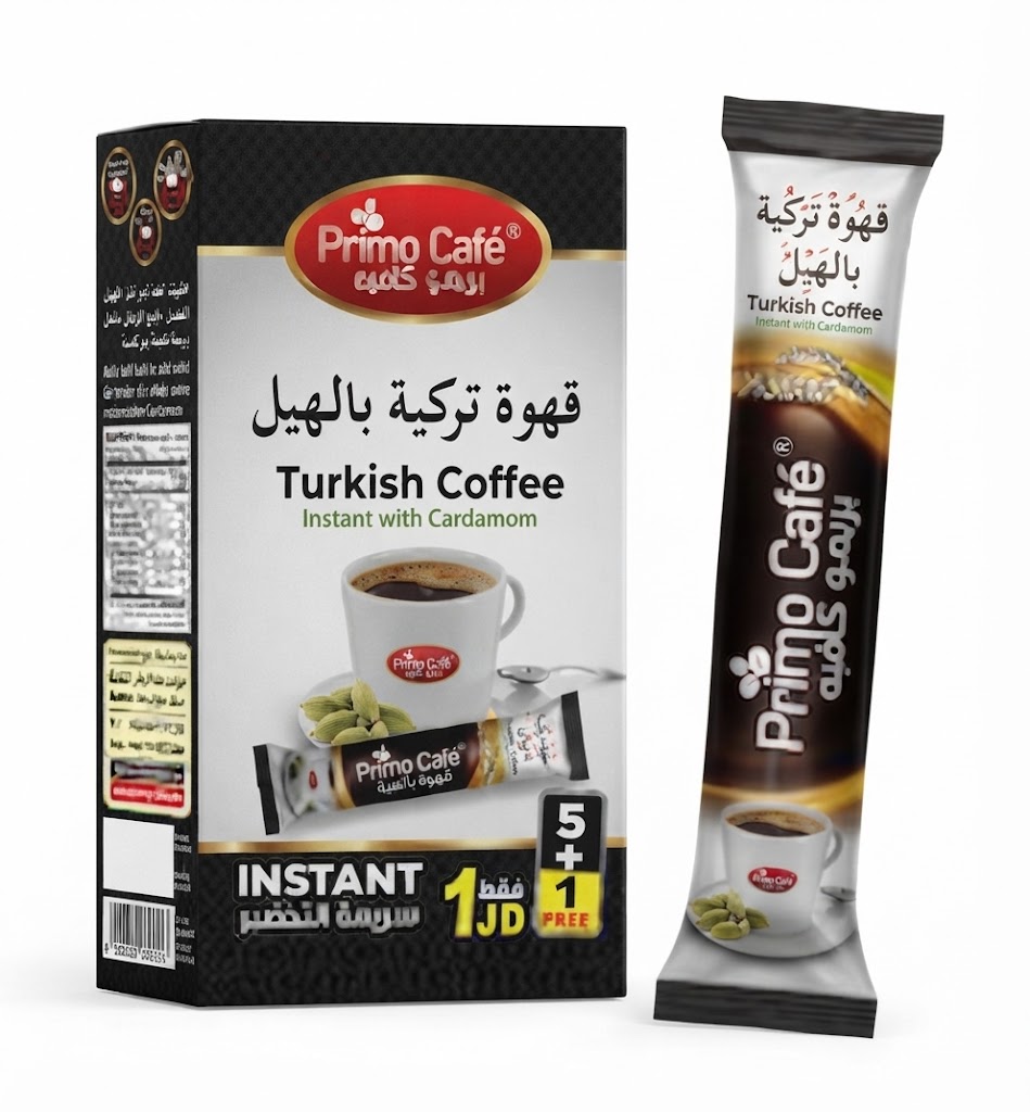 INSTANT TURKISH COFFEE PRIMO CAFE 12GR X 20 X 12